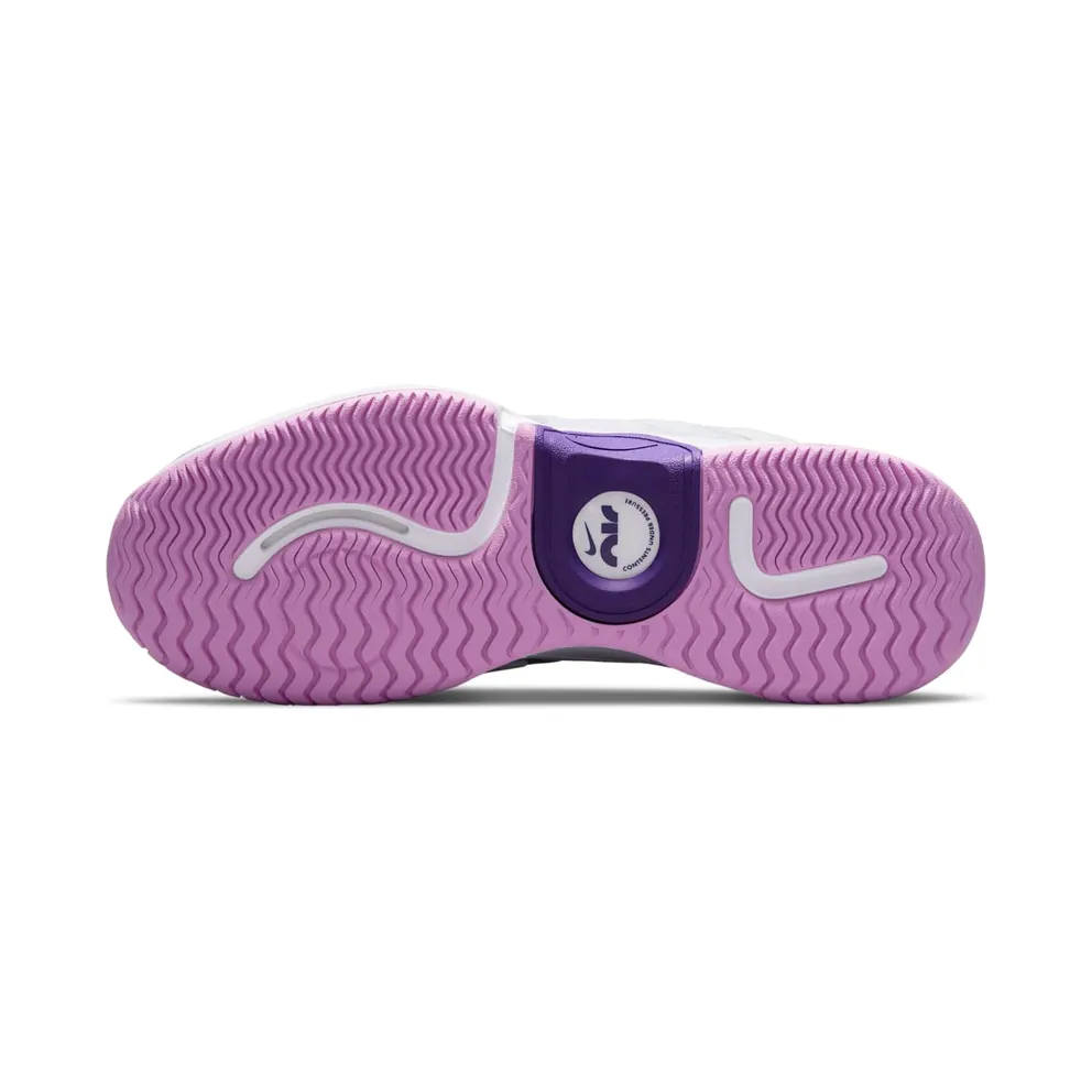 NikeCourt Air Zoom GP Turbo Hardcourt Grey “Photon Dust / Fuchsia Glow / White / Court Purple” (CK7580-024)