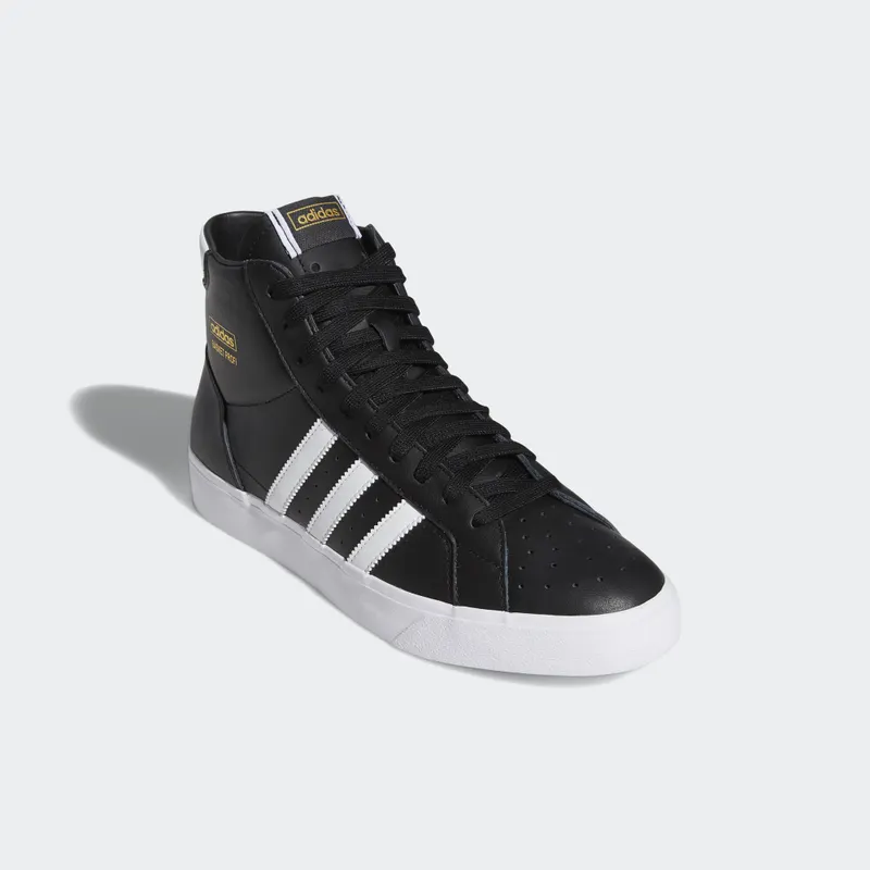 adidas Basket Profi Core Black Core Black/Cloud White/Gold Metallic (FW3109)