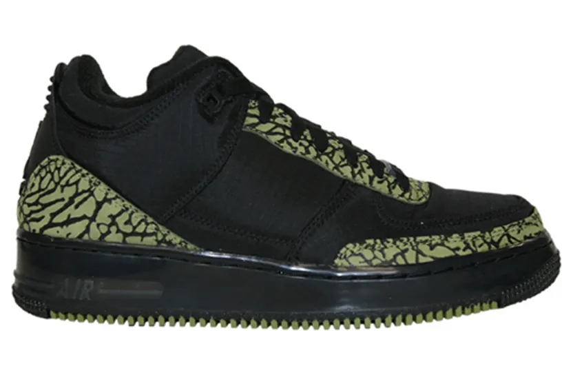 Jordan AJF 3 Black Scenery Green
