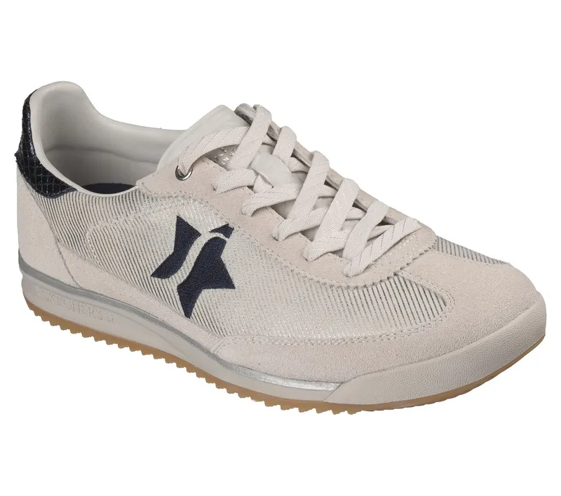 Skechers SKX 92 – Perfectly Shimmered Sneaker Off-White/Marine