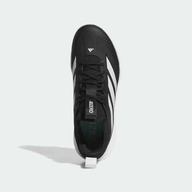 Adidas Adizero Impact 2.0 Noppenschoenen Core Black / Cloud White / Silver Metallic (JH6730)