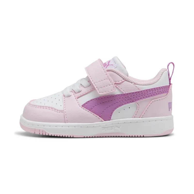 Puma Rebound v6 Lo “Pearl Pink / Mauve Pop / Puma White” (397420_35)
