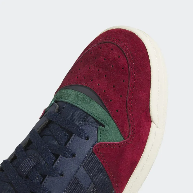 Adidas Forum Exhibit Low 2.0 Team Coll Burgundy 2 / Collegiate Navy / Collegiate Green (HQ7116)