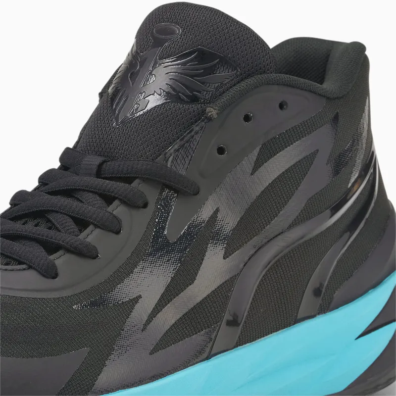 Puma MB.02 Phenom Basketball Shoes Black/Blue (377644-01)