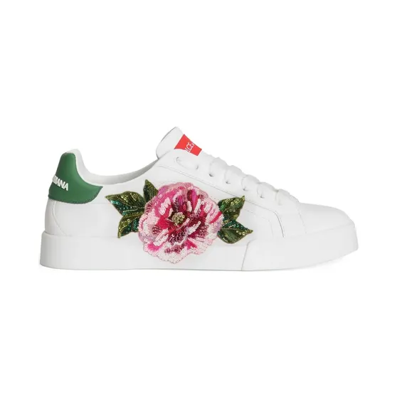 Dolce & Gabbana Dolce & Gabbana mit Blumen-Applikation “White” (CK2318A6H61)