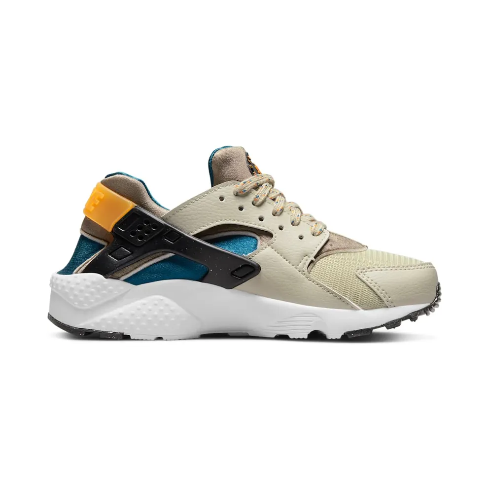 Nike Air Huarache Run “Light Stone / Black / Marina / Kumquat” (DV7139-100)