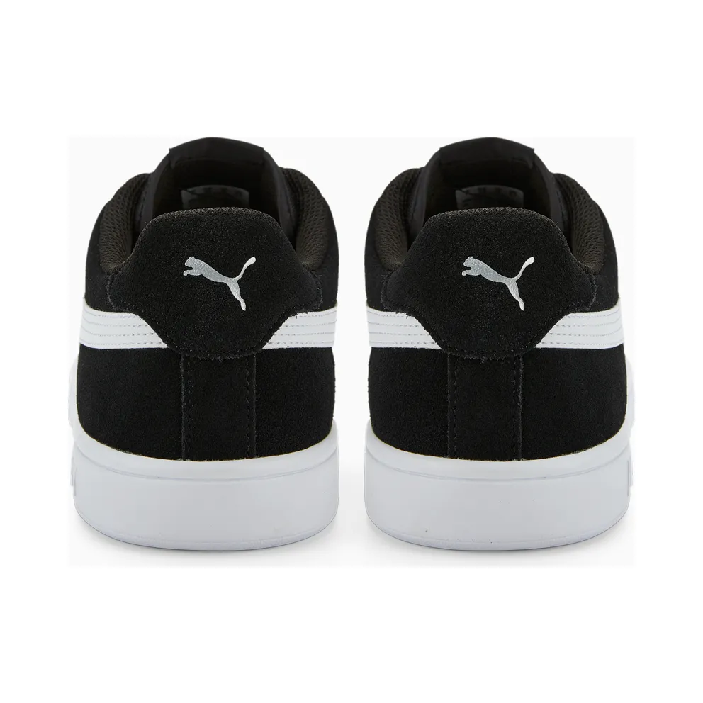 Puma Smash V2 brede White/Black (386436-01)