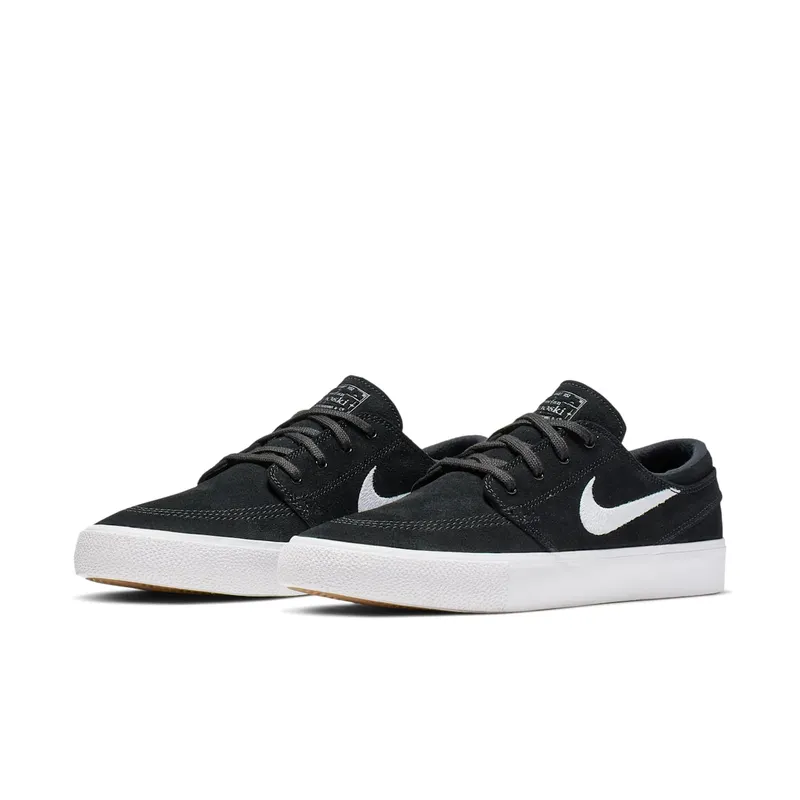 Nike SB Zoom Stefan Janoski RM Black Black Thunder Grey Gum Light Brown White (AQ7475-001)