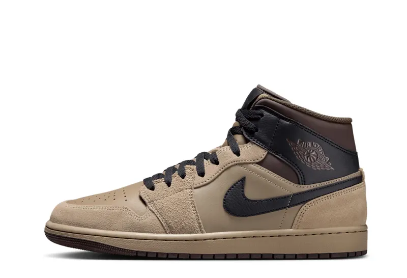 Jordan 1 Mid Khaki Baroque Brown (HV6422-200)