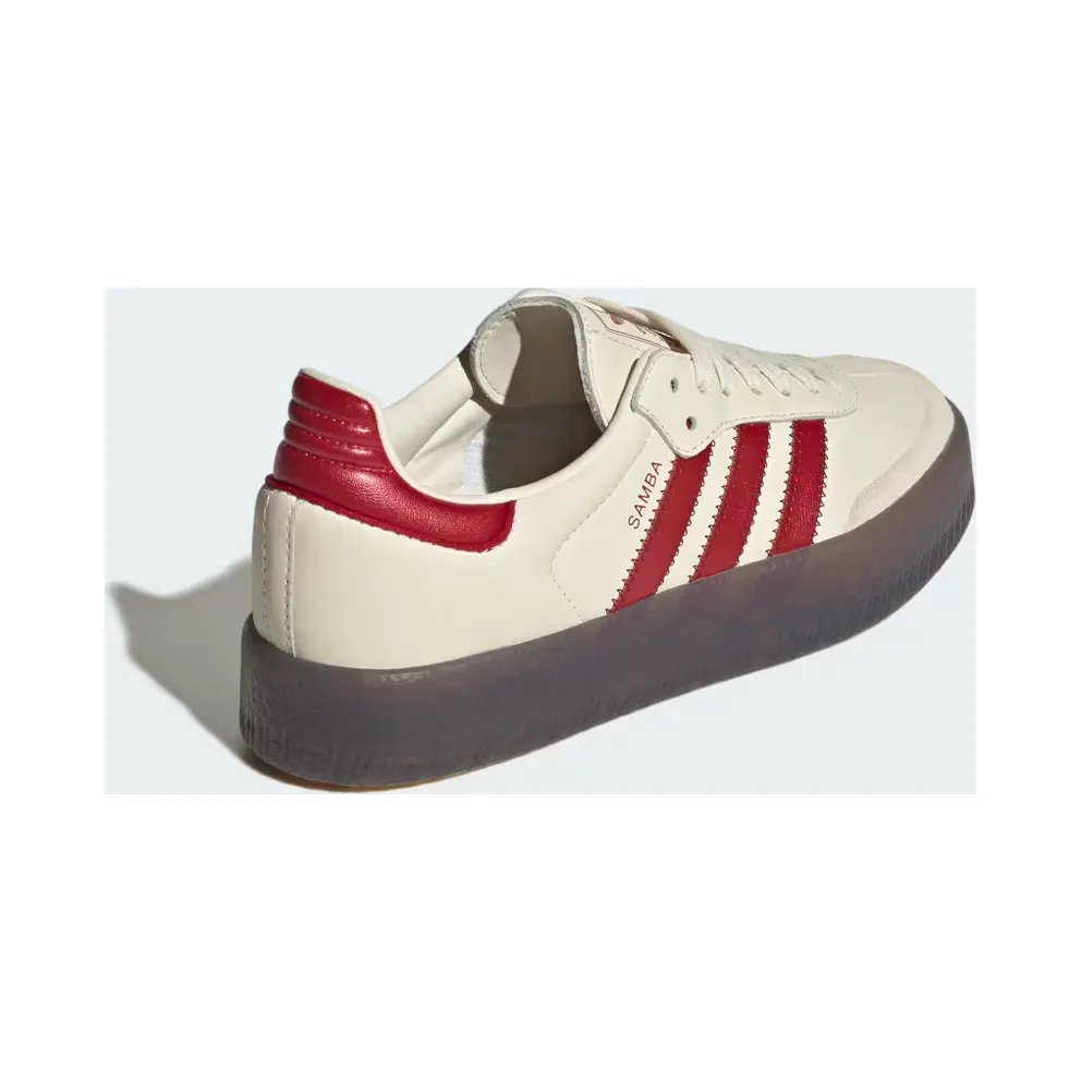 adidas Sambae Cream White Shadow Red