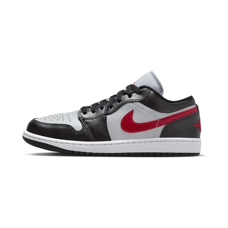 Air Jordan 1 Low “Black / Grey / Red” (DC0774-062)