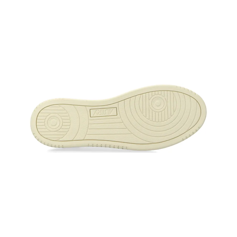 Autry Medalist Low W (leat / suede white / sandstorm) – AULWLS76