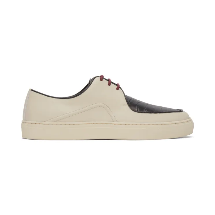Human Recreational Services Off-White Belmont Sneakers (UI20GF0310X1C2)