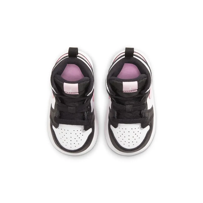 Jordan 1 Mid Black White Light Pink (644507-103)