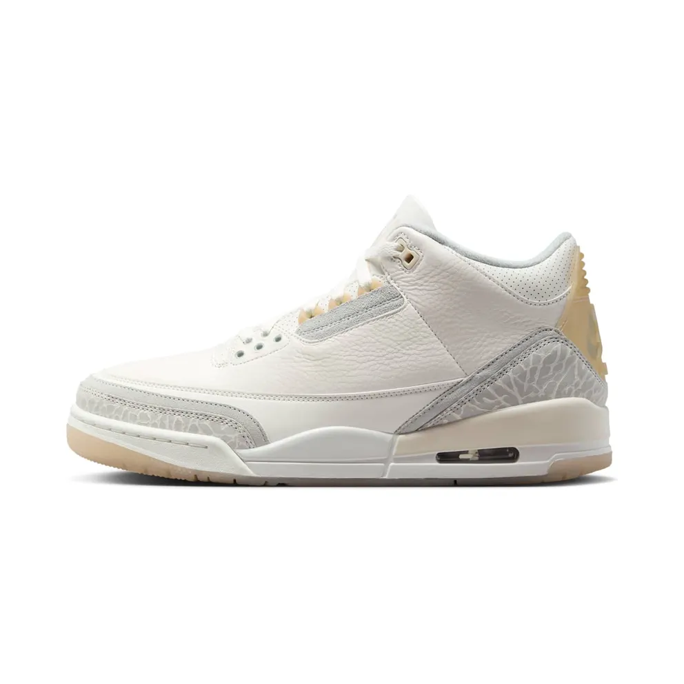 Air Jordan 3 Retro Craft Ivory/Cream/Grey Mist (FJ9479-100)