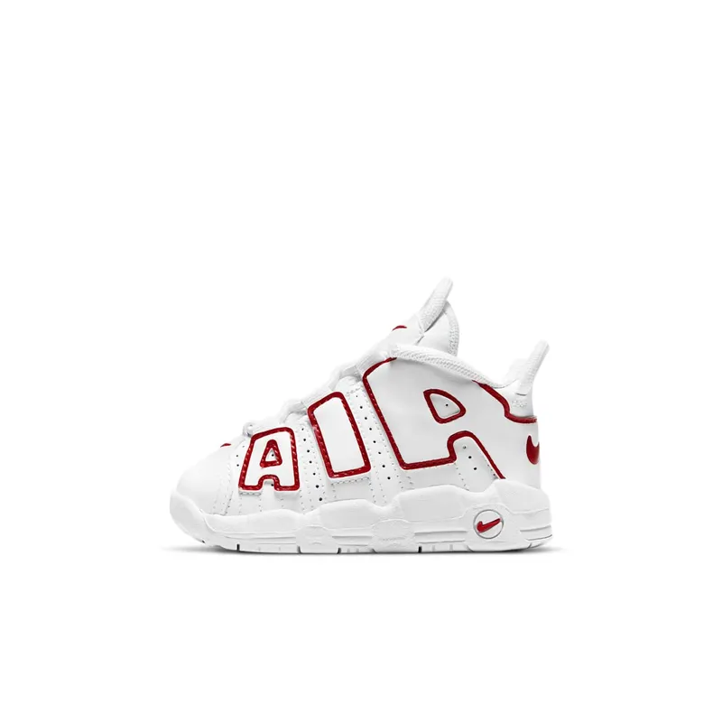 Nike Air More Uptempo White Varsity Red (TD) (DJ5990-100)