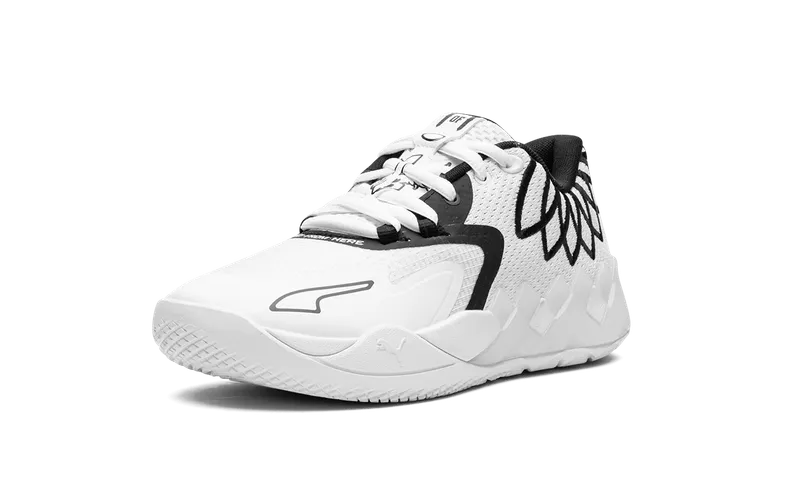 Puma MB1 Lo GS “Team Colors – White Black” (377368-13)