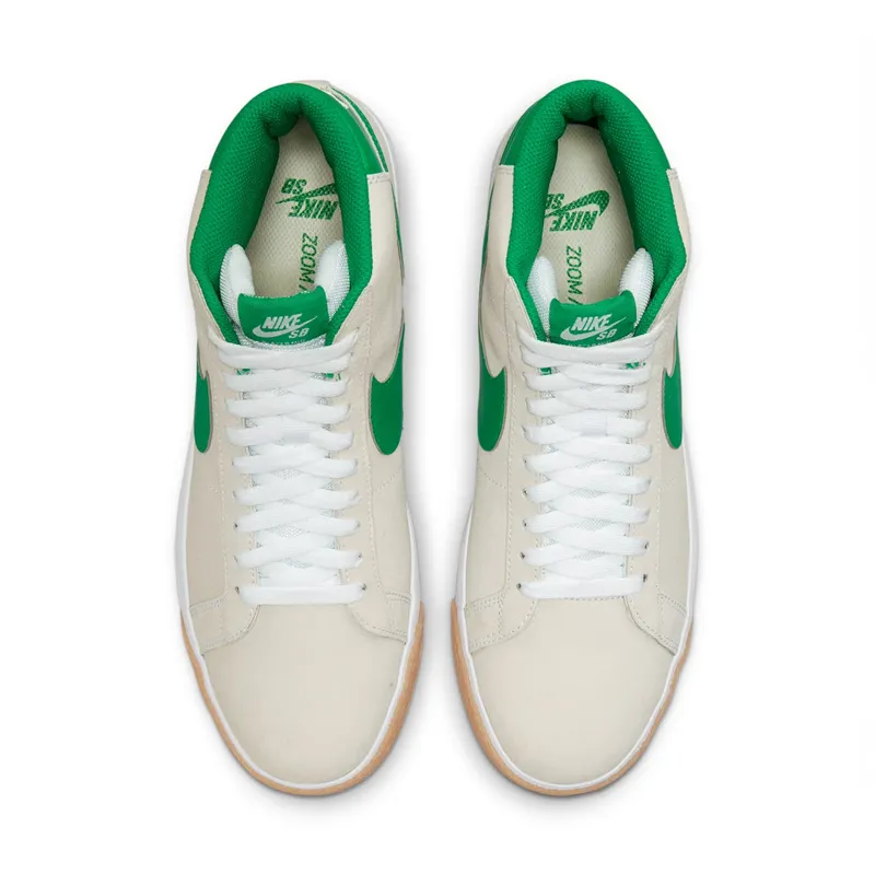 Nike SB Zoom Blazer Mid Summit White Lucky Green (864349-106)