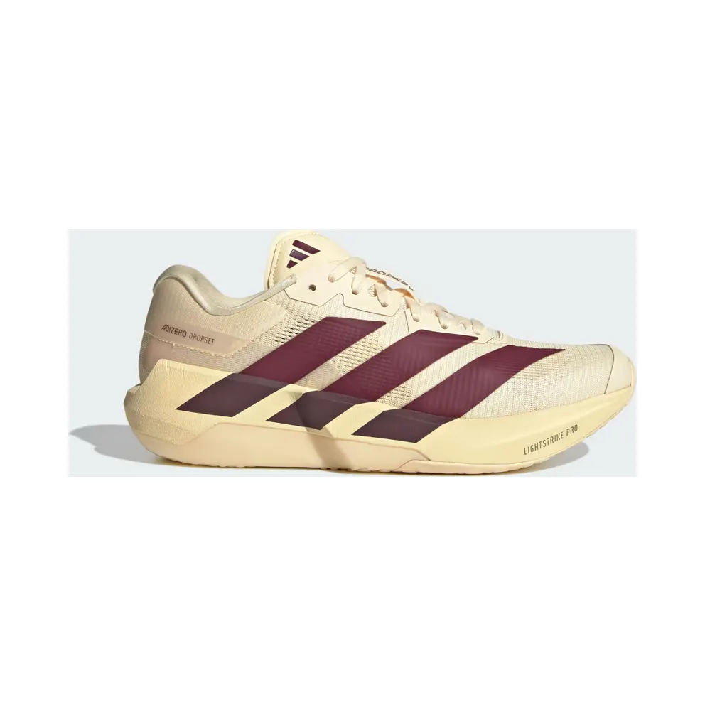 adidas Adizero Dropset Pro Warm Vanilla Maroon (LA3926)