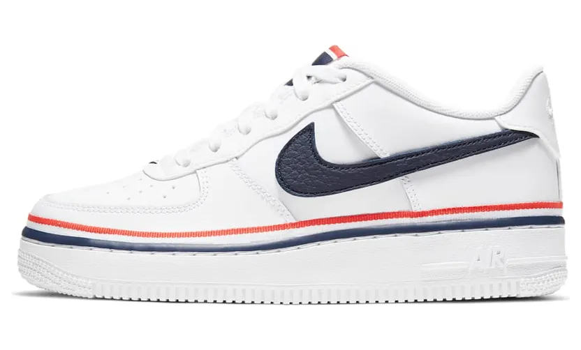 Nike Air Force 1 Low LV8 Ribbon White Blue (CW0984-100)