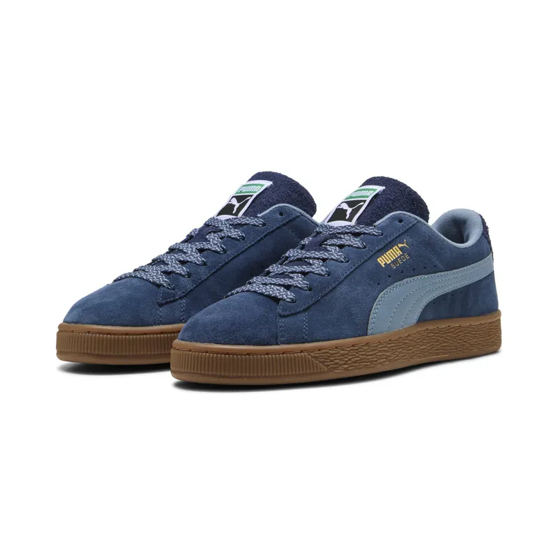 Puma Suede Fuzzy “Persian Blue / Gum” (403227_01)