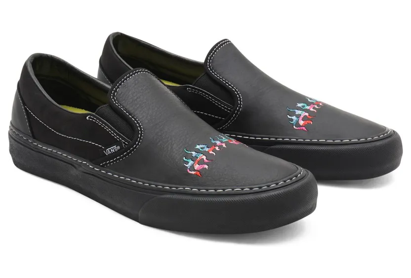 VANS Vans X Wade Goodall Classic Slip-on Sf Schoenen Zwart (VN0A3MUCN3H)