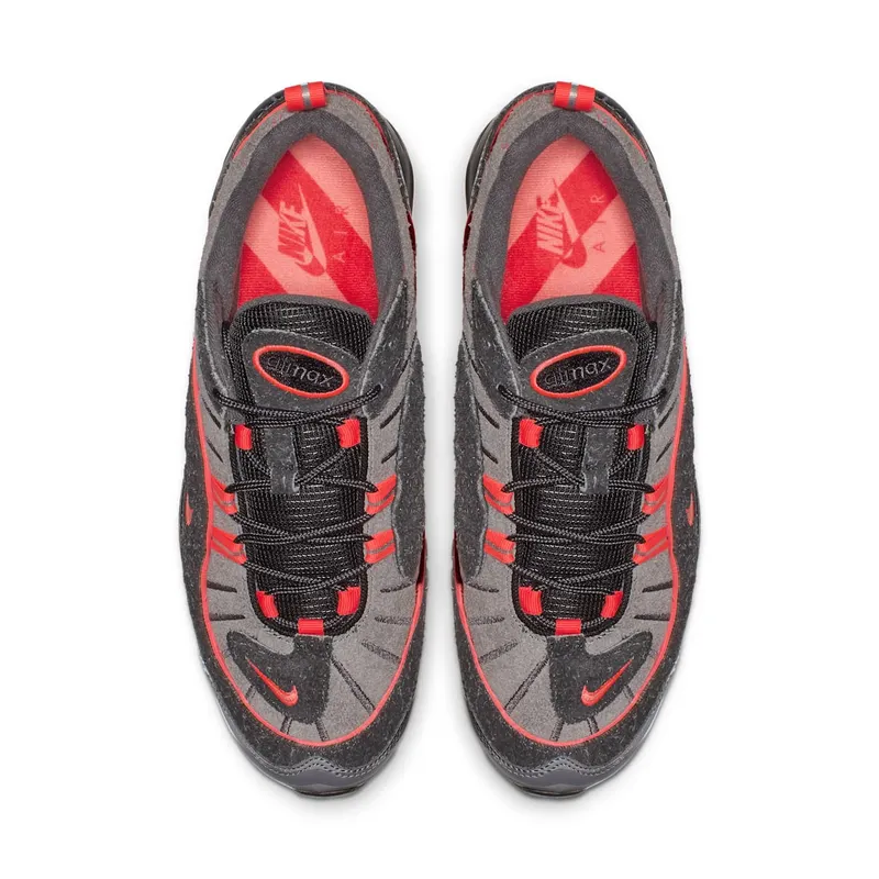 Nike Air Max 98 I-95 Gunsmoke/Lava Glow-Thunder Grey-Oil Grey (BV6046-001)