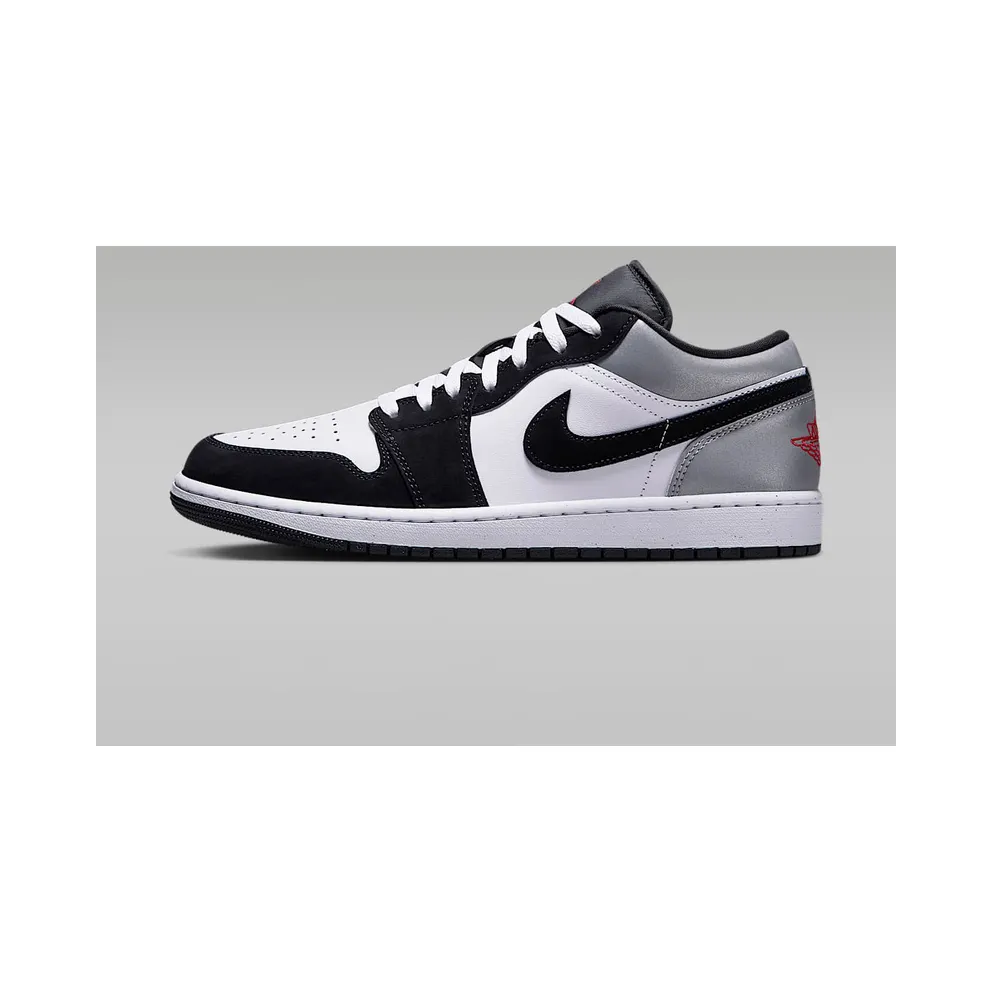 Jordan 1 Low SE “White Fire Red Black Matte Silver” (HF3148-106)