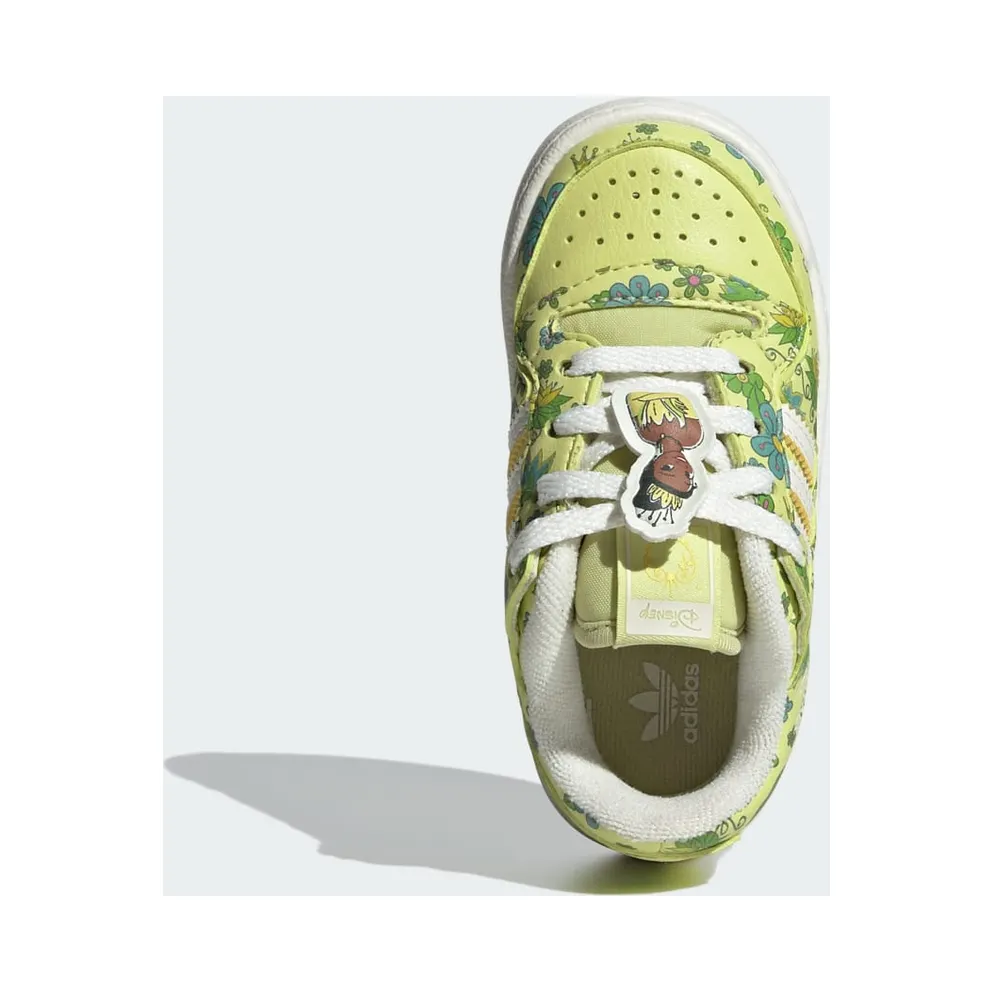 adidas x Disney Princesses Forum Low Shoes Kids Green / Off White / Yellow (IF7202)