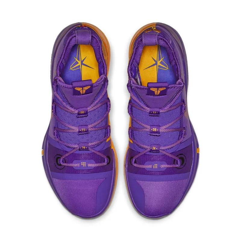 Nike Kobe AD Lakers Hyper Grape Hyper Grape/University Gold-Black (AR5515-500)