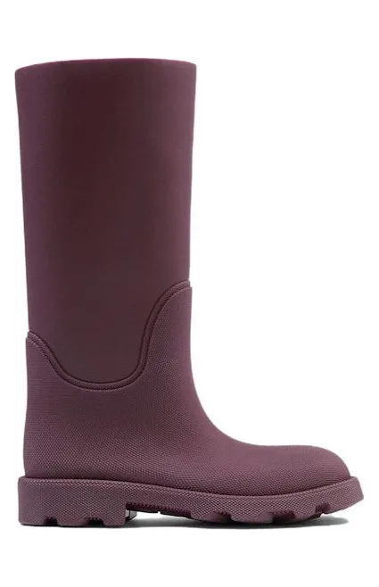 Burberry Marsh Rain High Boots Plum (8074467)