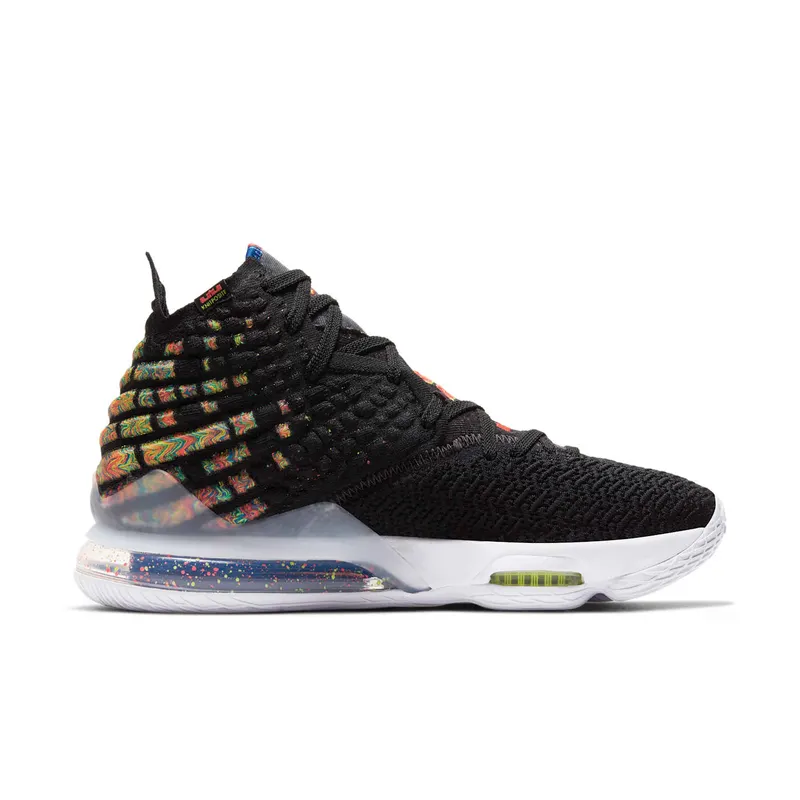 Nike LeBron 17 James Gang Black/Black-Multi-Color (BQ3177-005)