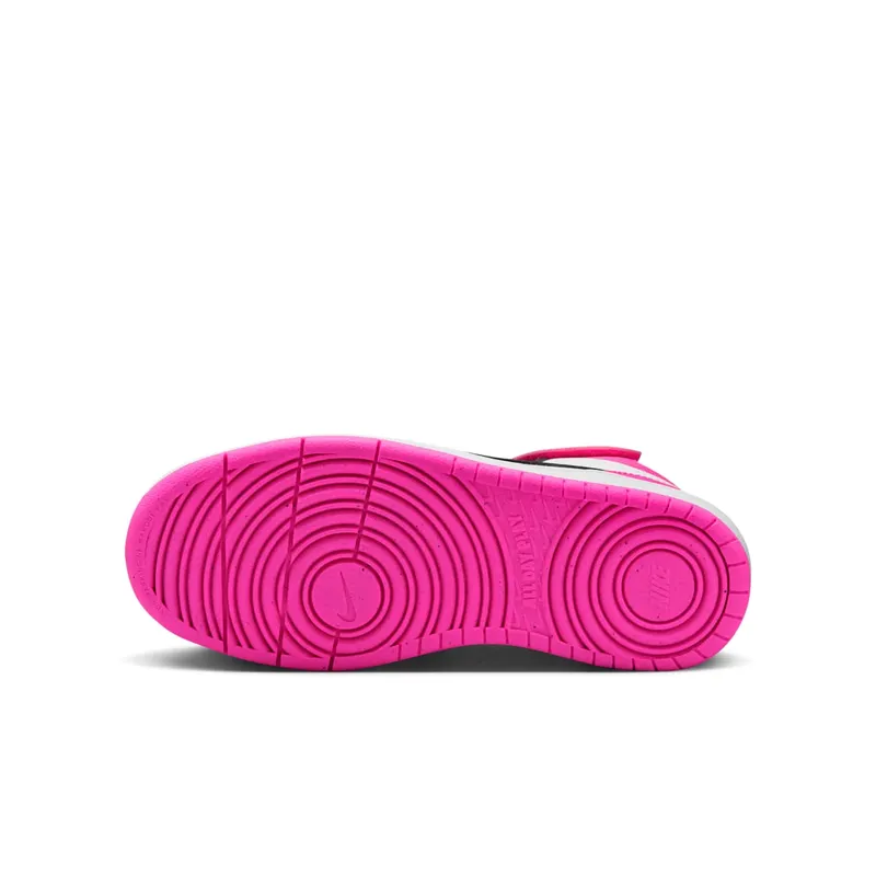 Nike Court Borough Mid 2 White Fierce Pink Black (HV0933-100)