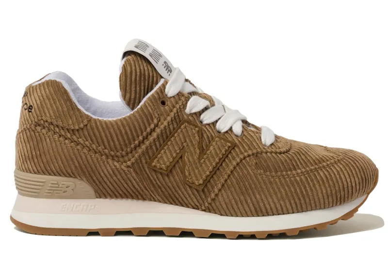 New Balance 574 Miu Cinnamon Striped Velvet (5E062E-W57-F0401-F-015-0508)