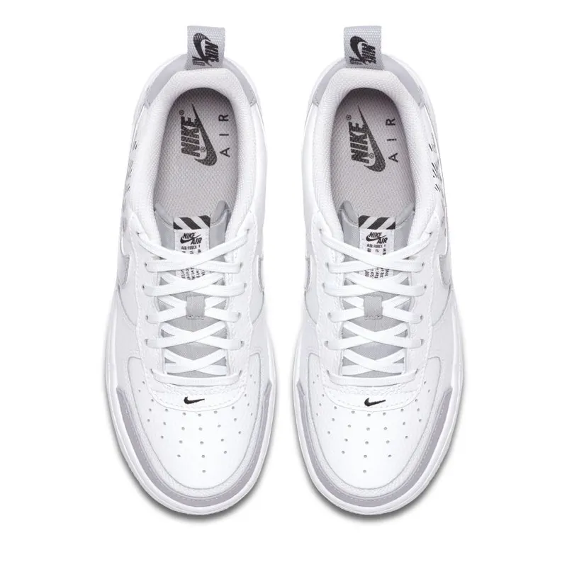 Nike Air Force 1 Low LV8 White Wolf Grey (GS) (BQ5484-100)