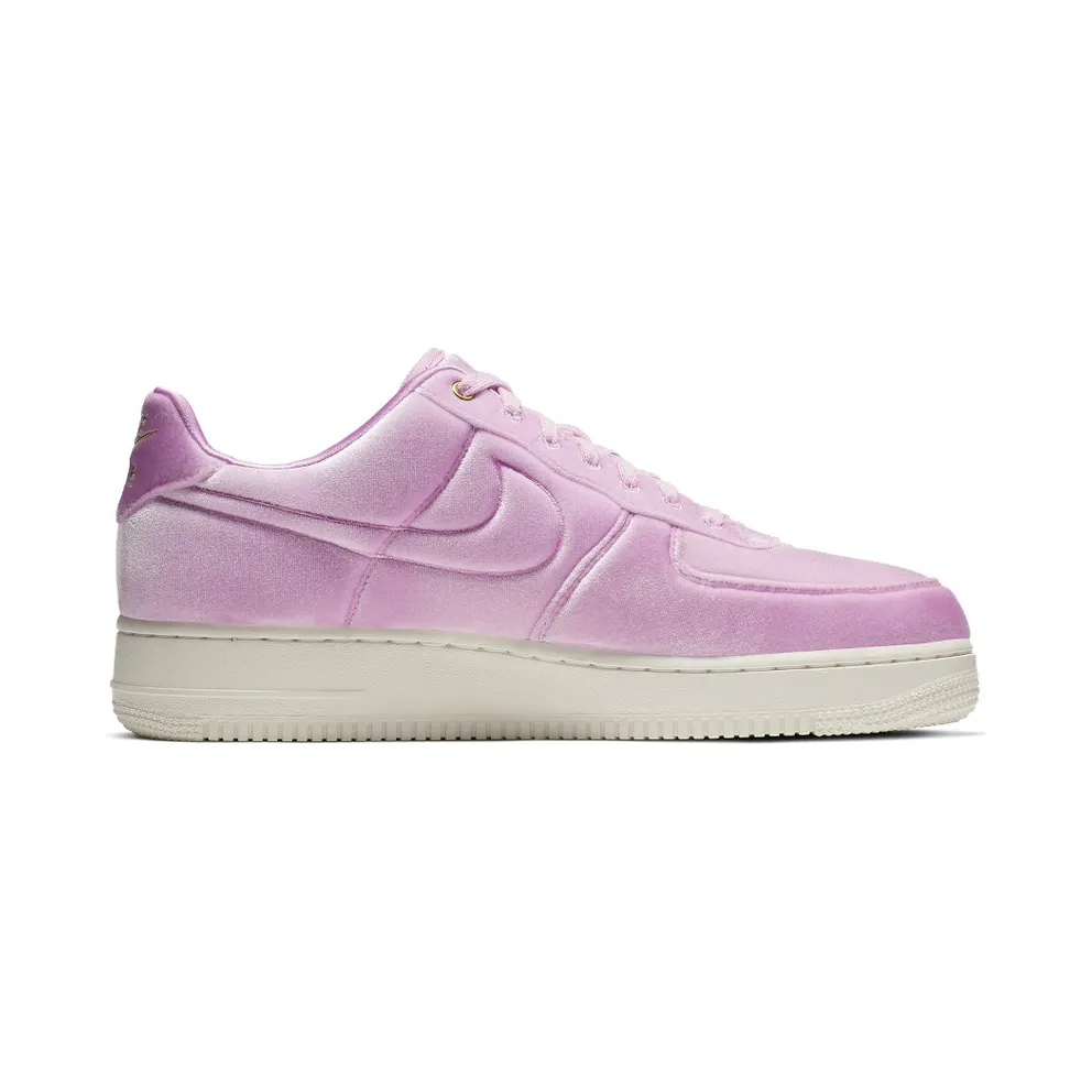 Nike Air Force 1 Low Premium 3 Velour Pink Rise Pink Rise/Sail-Metallic Gold-Pink Rise (AT4144-600)