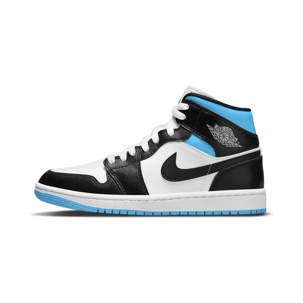Air Jordan WMNS 1 Mid Royal Black (2021) (BQ6472-102)