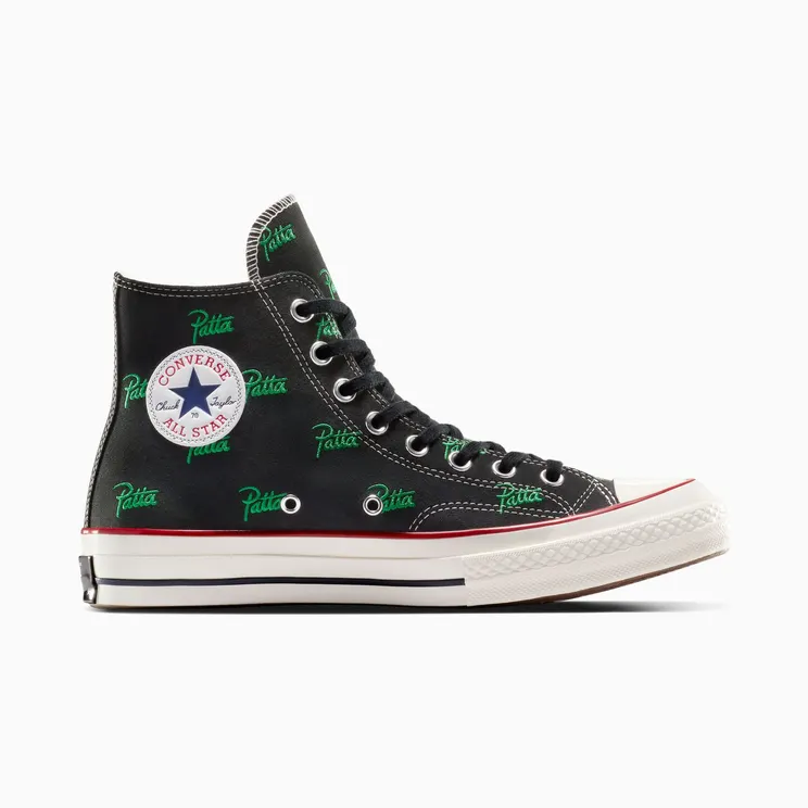 Converse Chuck 70 Hi Patta Mini Logo Pack Black (A13857C)