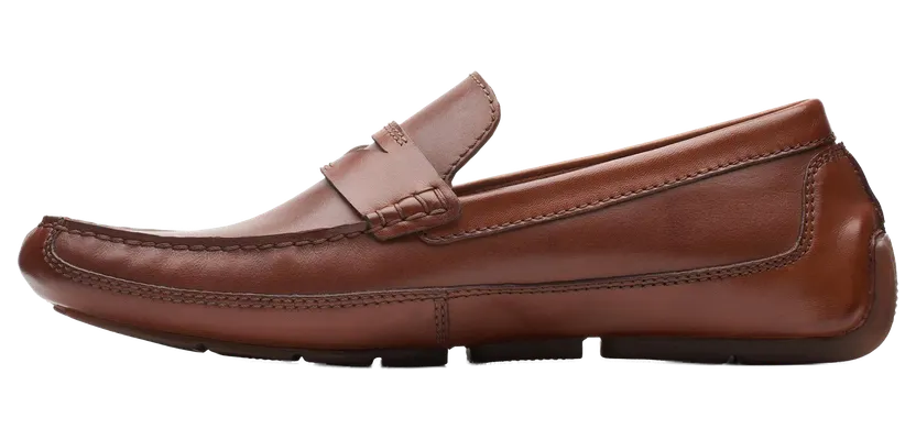 Clarks Markman WayLoafer “Dark Tan Leather” (26163881)