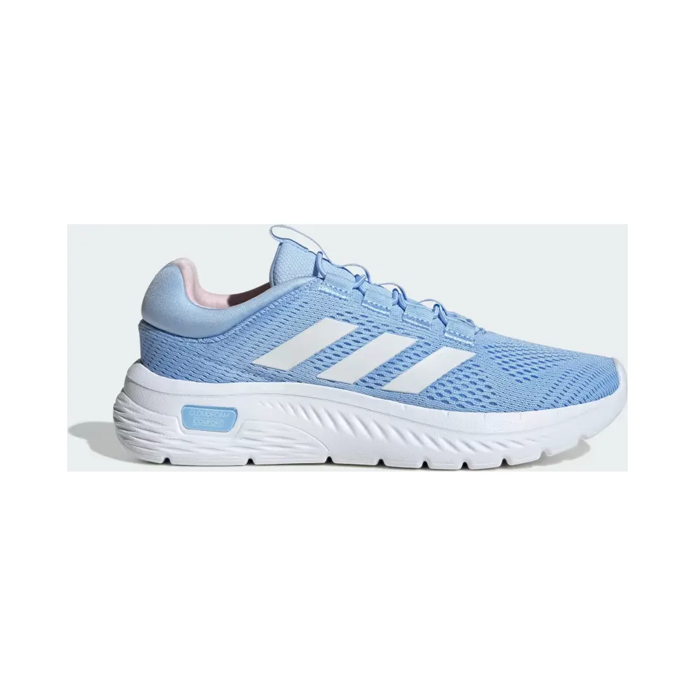 adidas Cloudfoam Comfy “Glow Blue / Cloud White / Clear Pink” (JR5515)