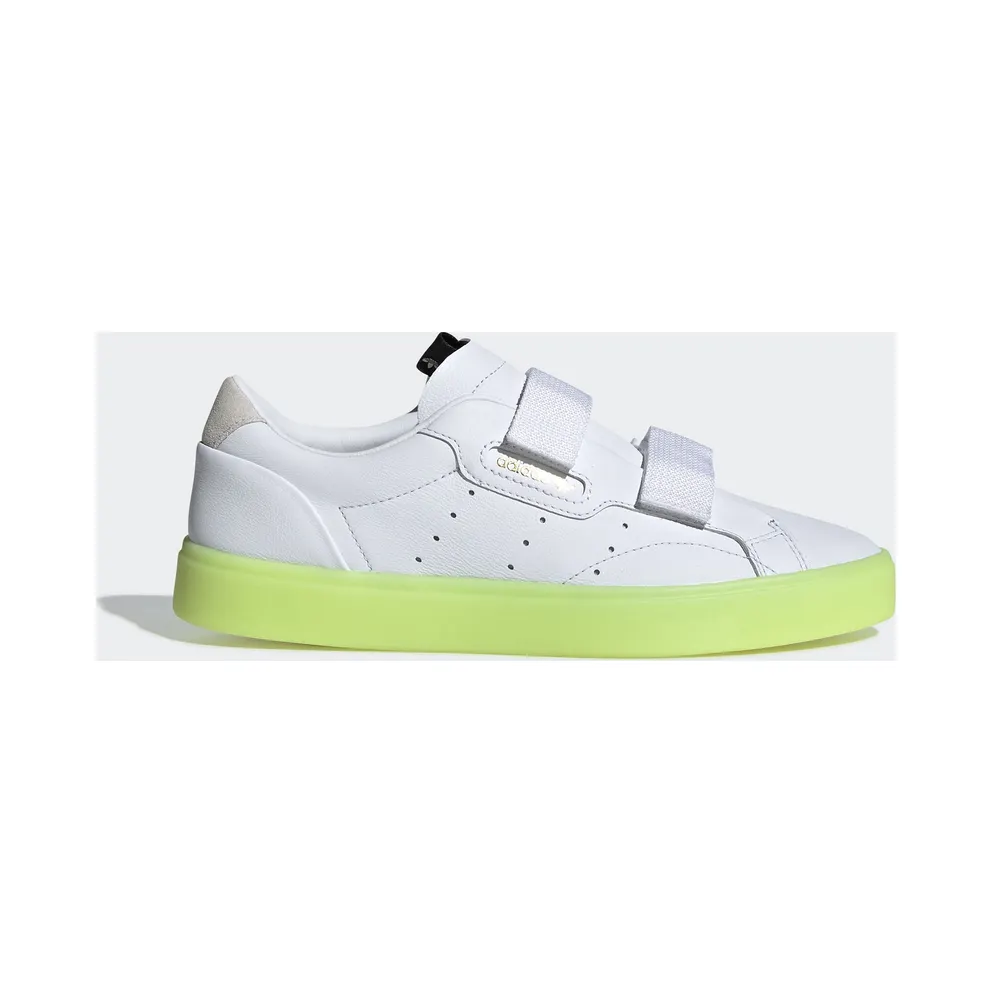 adidas Sleek S Cloud White Hi Res Yellow (W) Cloud White/Cloud White/Hi-Res Yellow (EE8279)