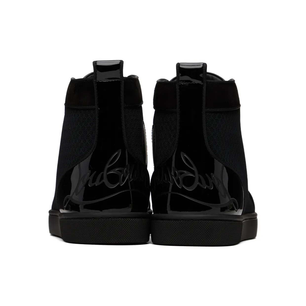 Christian Louboutin Black Fun Louis Sneakers (3220713) (2)