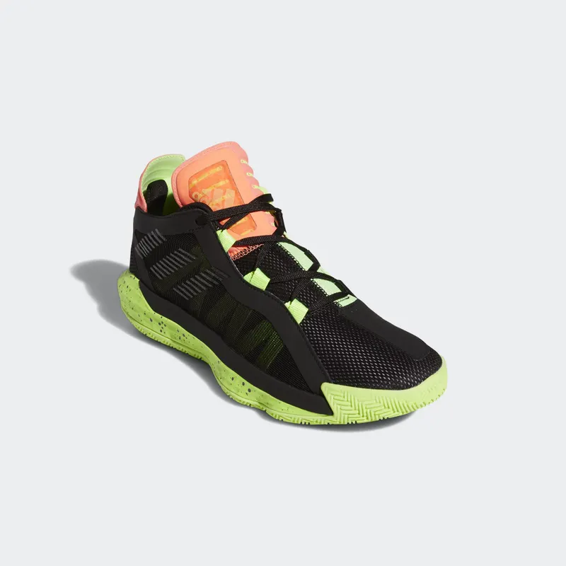 adidas Dame 6 Black Signal Green Coral (EH2070)