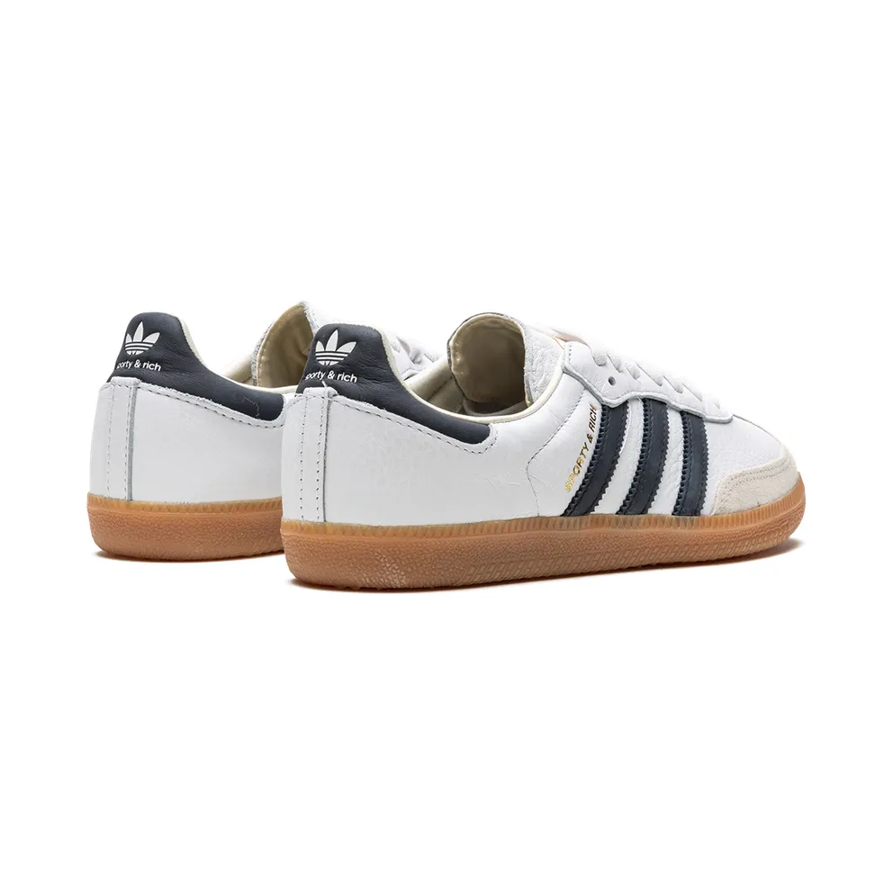 Adidas Samba “Sporty & Rich – White/Black” (HP3354)