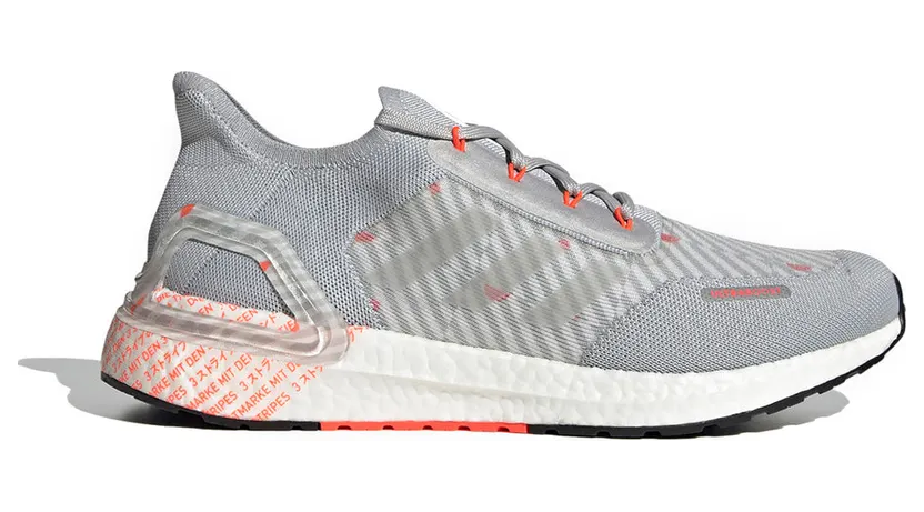 adidas Ultra Boost 20 City Light Grey Solar Red (GY5008)