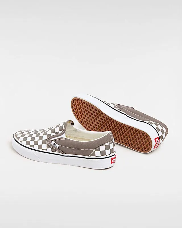 Vans Classic Slip-On Color Theory Checkerboard Bungee Cord (VN000BVZ9JC)