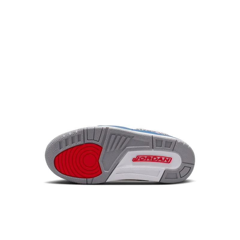 Jordan 3 Retro – True Blue – “White / True Blue / Cement Grey / Fire Red” (DM0966-104)