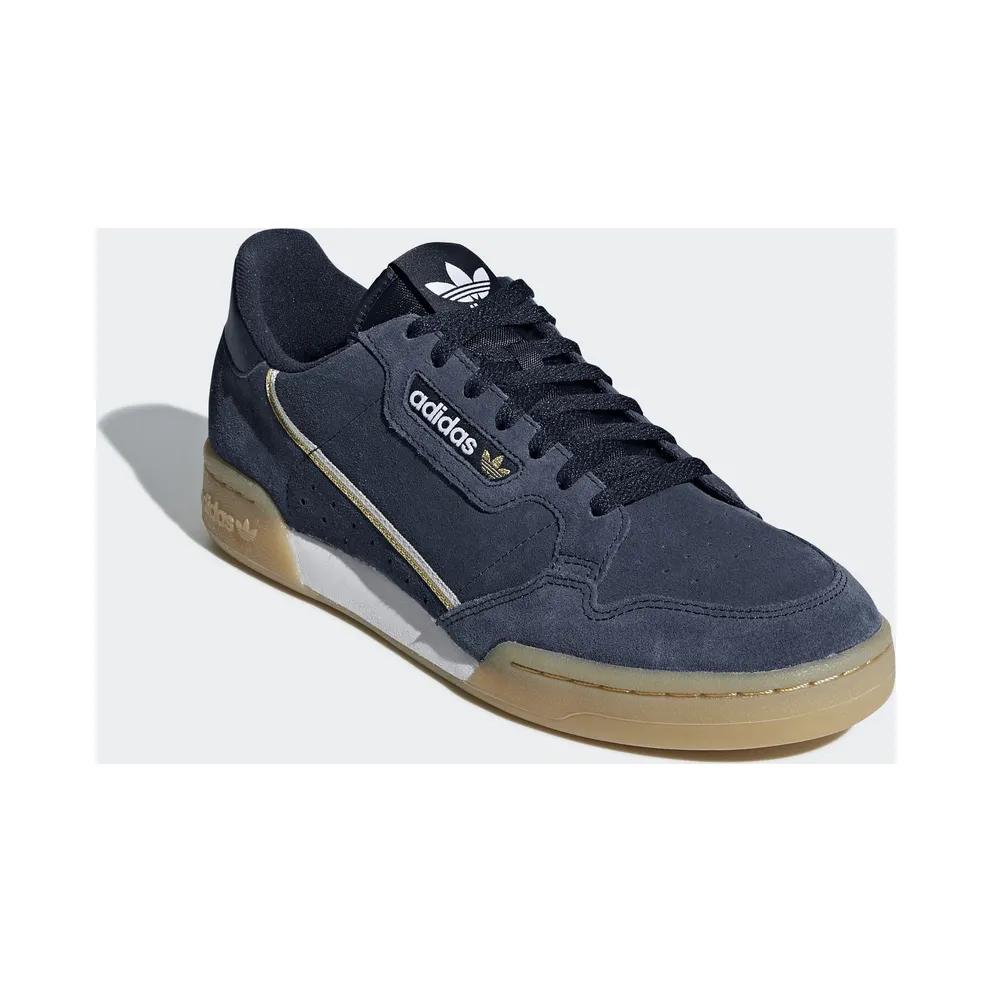 adidas Continental 80 Collegiate Navy Gum Collegiate Navy/Cloud White/Gold Metallic (CG6537)