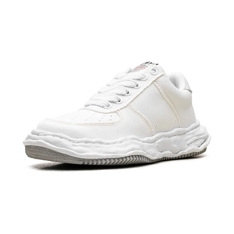 Maison Mihara Yasuhiro Wayne OG Sole Canvas Low “WHITE” (A10FW720-WHT)