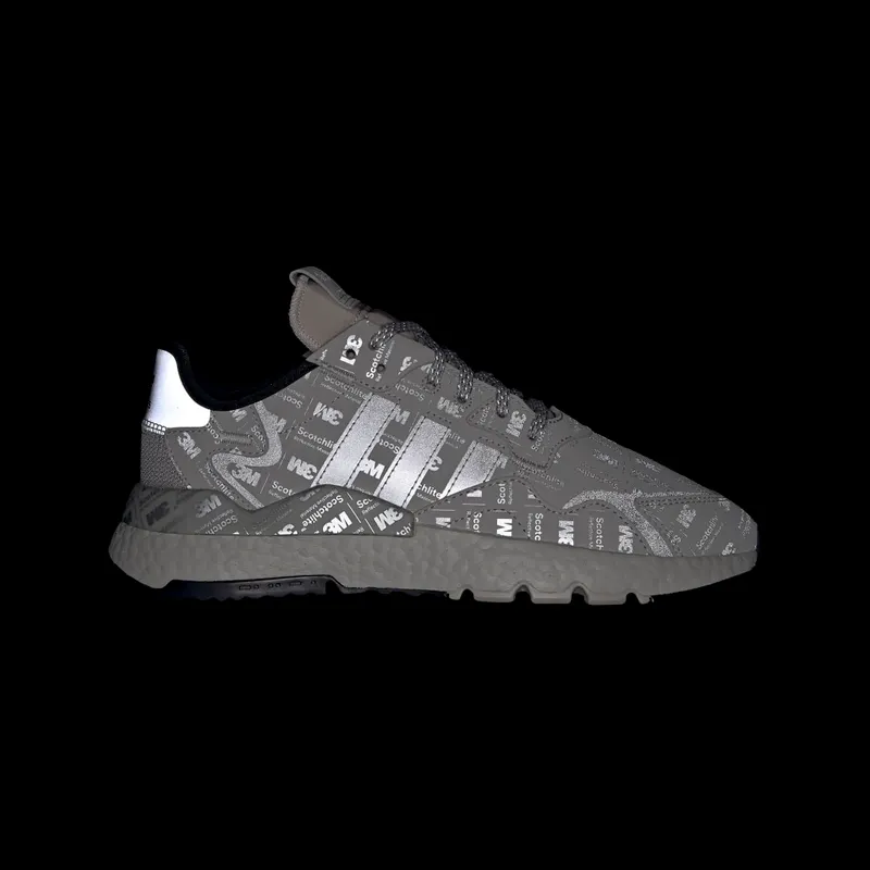 adidas Nite Jogger 3M Grey Metal Grey/Silver Metallic/Metal Grey (FV3622)